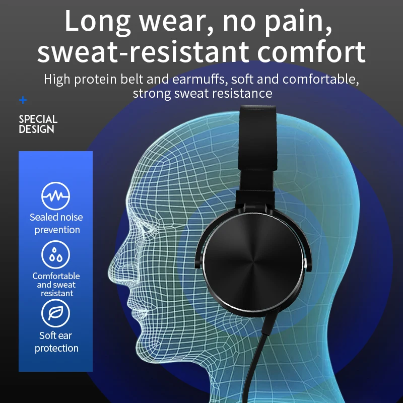 ZK40 wireless headphones headset PC Laptop gaming headphones free shipping Microphone gamingSurround Sound Stereo Wired Earphone