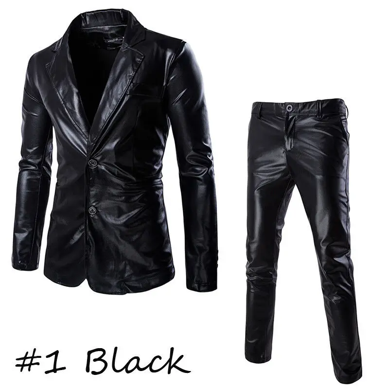 Men's Fashiom New Two-Piece Suit Business Wedding Jacket And Long Pants Leisure Hot Sets | Мужская одежда
