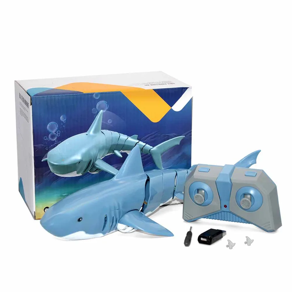 shark boat toy