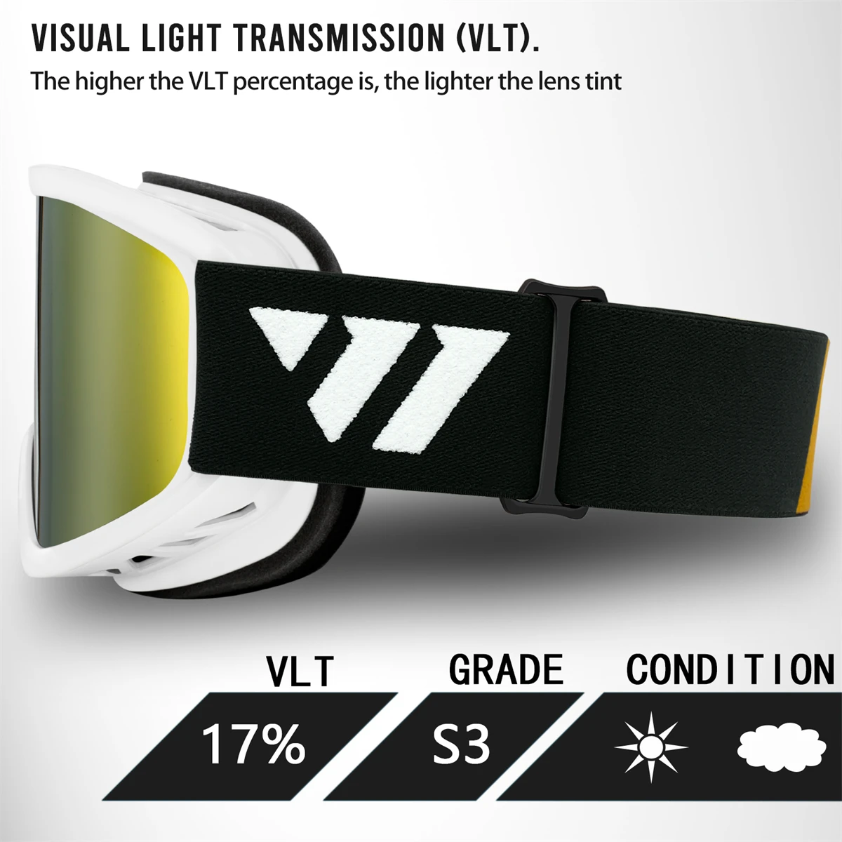 Neue Marke profession elle Ski brille Doppels chicht Linse Anti-Fog UV400 Ski brille Ski Schnee brille Männer Frauen – Detail 37
