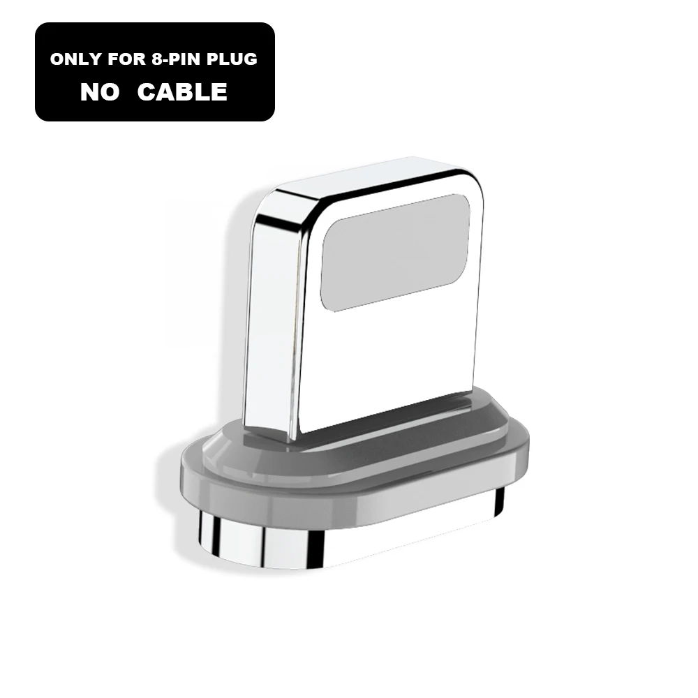 Only Plug for iphone Магнитный кабель для быстрой зарядки Vanniso 1m 2m 5A для iphone 11 samsung A50 A30 Xiaomi mi9 note7 huawei Magnet Microusb быстрое зарядное устройство - Цвет: Only Plug for iphone