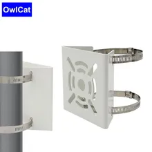 Аксессуары для видеонаблюдения, железный обруч, кронштейн, установочный полюс, Монтажный держатель для камеры видеонаблюдения, подставка для домашней камеры видеонаблюдения