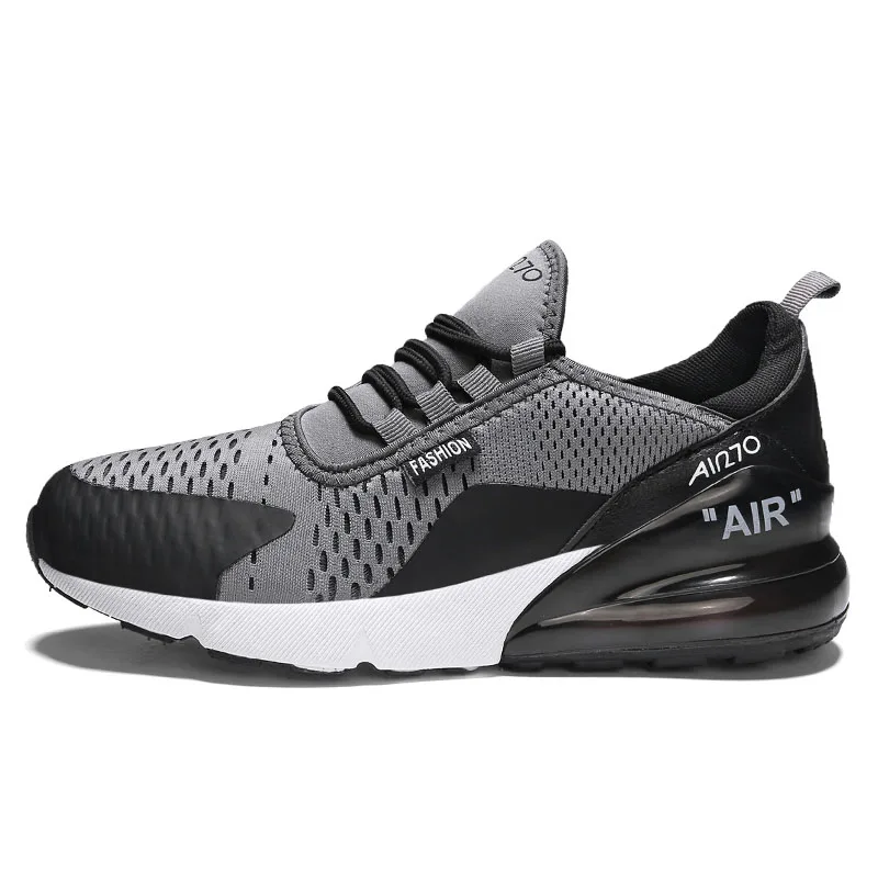 Мужская Спортивная обувь брендовая беговая Обувь Дышащая zapatillas hombre Deportiva 270 Высококачественная Мужская обувь кроссовки - Цвет: 270-1 Black