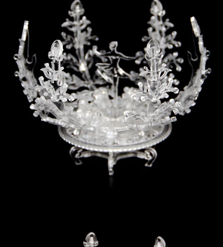 Acrylic Material Machinery Drive Model Assembled Toys Creative Gift Men And Women Birthday Woman Flower
