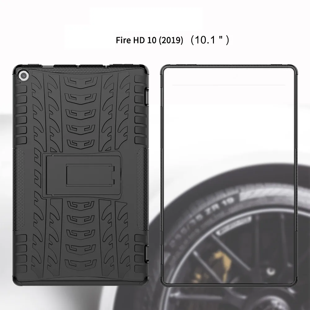 Coque для Kindle Fire HD 10 гибридный прочный жесткий резиновый PC чехол-подставка чехол для планшета чехол Fundas кожаный чехол s Capa# G1