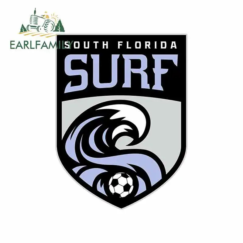 South Florida Surf FC USL Soccer Decal Sticker Truck Window Bumper Laptop