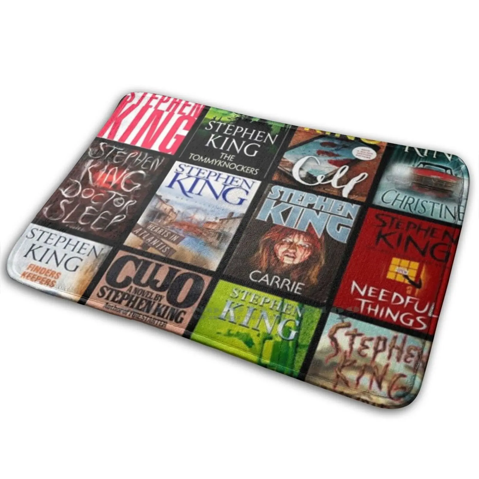 Books Of Stephen King Mat Rug Carpet Anti - Slip Bedroom Entrance Door Mat Stephen  King Stephen King Books Title Legend - AliExpress