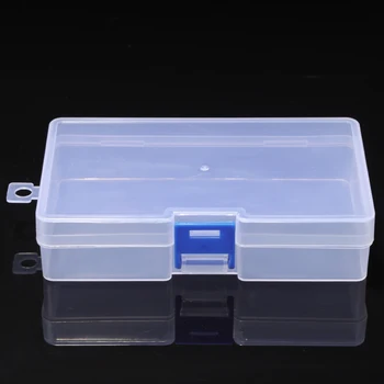 

Transparent Jewelry Storage Box PP Boxes Practical Toolbox Plastic Container Box for Tools Case Screw Sewing Component Screw