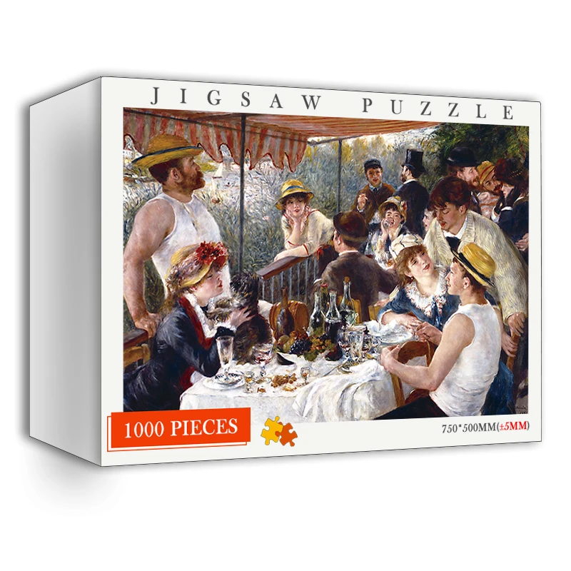 

Oil Painting Puzzles Wooden Adults Jigsaw Puzzle 1000 Pieces Adults Kids Art Painting Wooden DIY Assembly 1000 Pieces Puzzles
