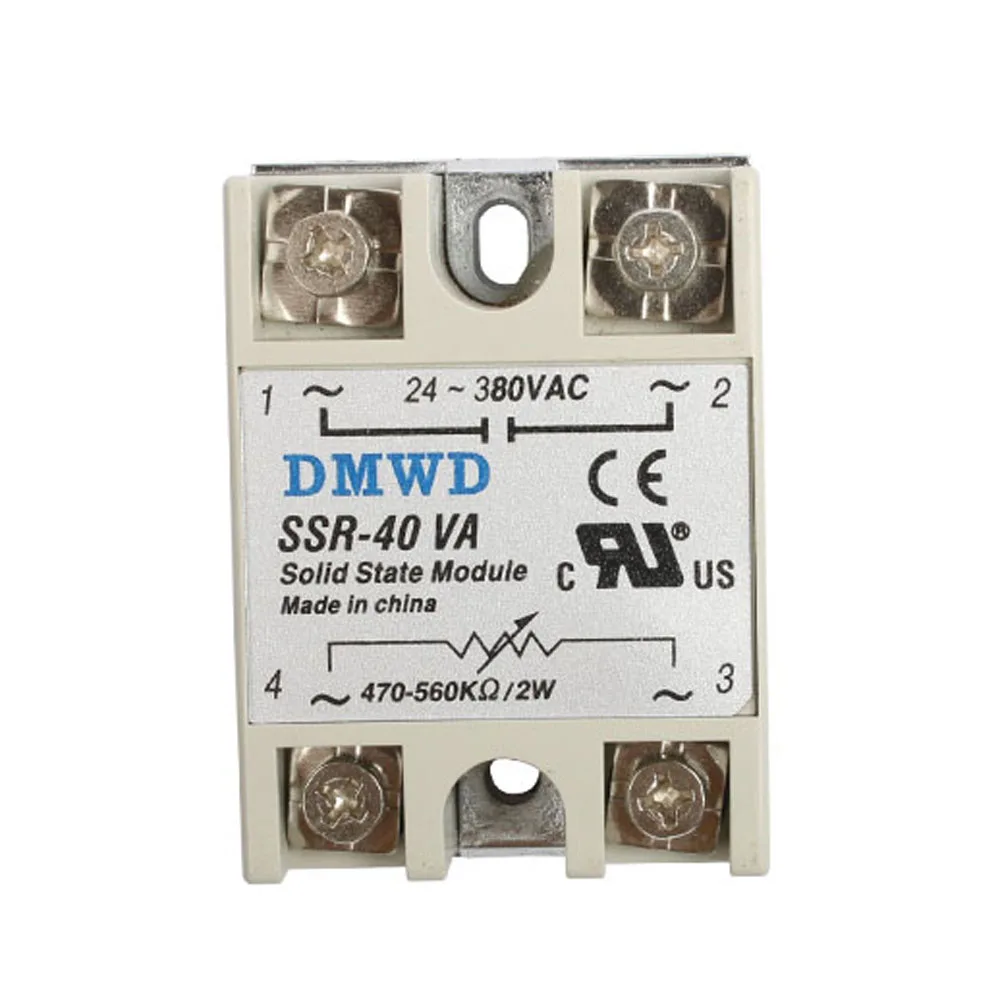 Твердотельные реле SSR-40 40A ва DA Промышленные твердотельные реле Модуль AA SSR DD SSR-40VA SSR-40DD SSR-40AA SSR-40DA