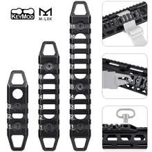 Тактический 3-7-11 Слот рельсовая база набор M-LOK/Keymod алюминиевый Пикатинни страйкбол Охотничья винтовка Handguard секция военный крепление