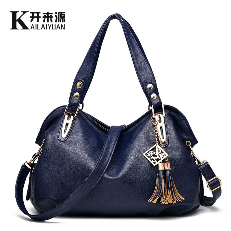 

100% Genuine leather Women handbags 2019 New bag ladies classic casual fashion bag Crossbody Bag female hand bill of lading