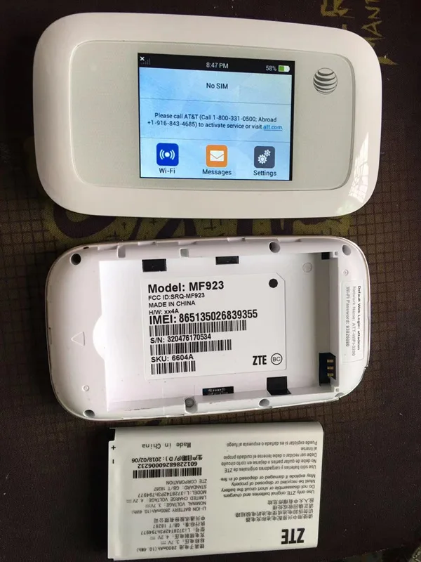 Разблокированный zte Speed MF923 мини роутер wifi Портативный 3g 4g Роутер 150m слот для sim-карты беспроводной wifi мобильный 4g модем роутер