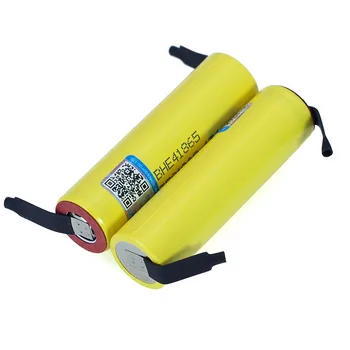 

2PCS/lot 100% New Original HE4 18650 Rechargeable li-lon battery 3.6V 2500mAh Battery 20A 35A discharge + DIY Nickel sheet