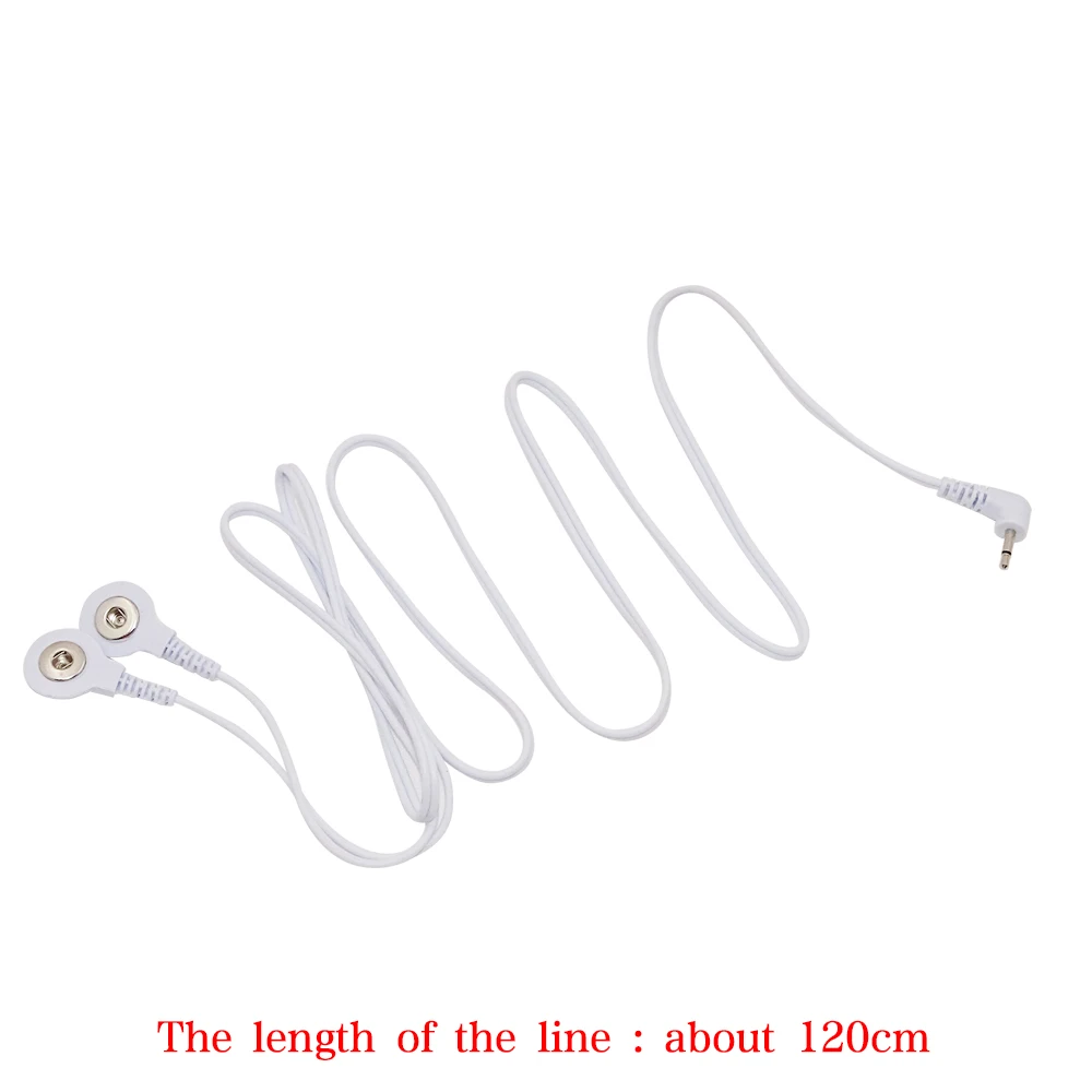 10PCS/Lot Healthy Pad Electrodos Electrode Massage Pads Cable for Digital Tens Acupuncture Device Body Massager Therapy Machine