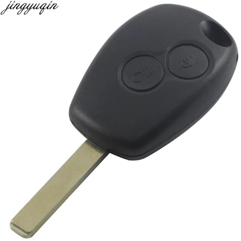 

Jingyuqin New Replacement 2 Buttons Key Fob Remote Shell Case Uncut Blade Styling Cover For Renault Modus Clio 3 Twingo