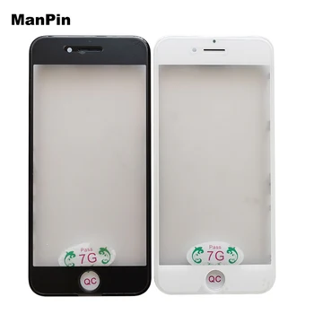 

for iPhone 7 7Plus Original 3in1Glass with Bezel Frame OCA Ear Mesh LCD Screen Front Panel Replace Mobile Phone Repair Parts