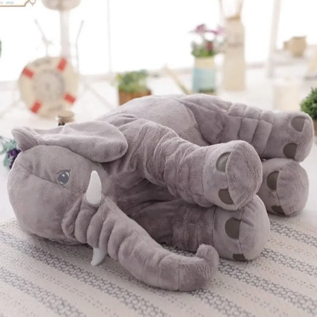 Подушка детская мягкая плюшевая со слоном 40 х33 см|pillow baby|baby sleep cushionbaby pillows |