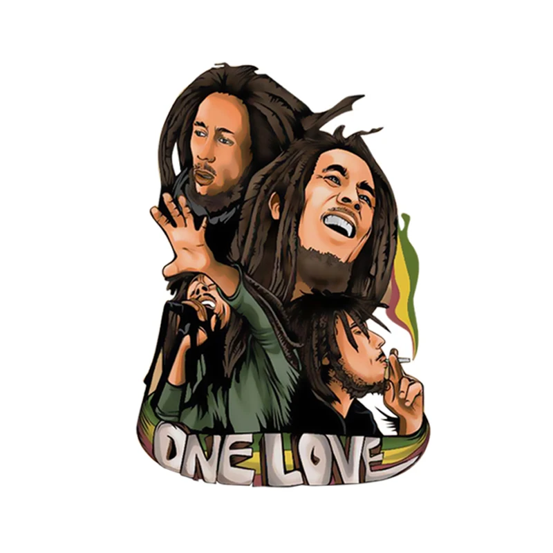 Нашивки для одежды Bob Marley, переводные наклейки для печати под давлением, наклейки из железа, сделай сам, украшение ручной работы, аппликация для джинсовых пальто, футболки E0165