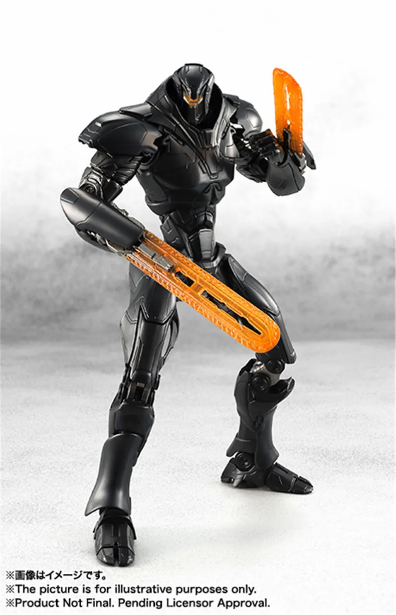 

Genuine Bandai Pacific Rim 2 Thunder Renewed Uprising Robot Soul Guardians Obsidian Iron Hand Phoenix