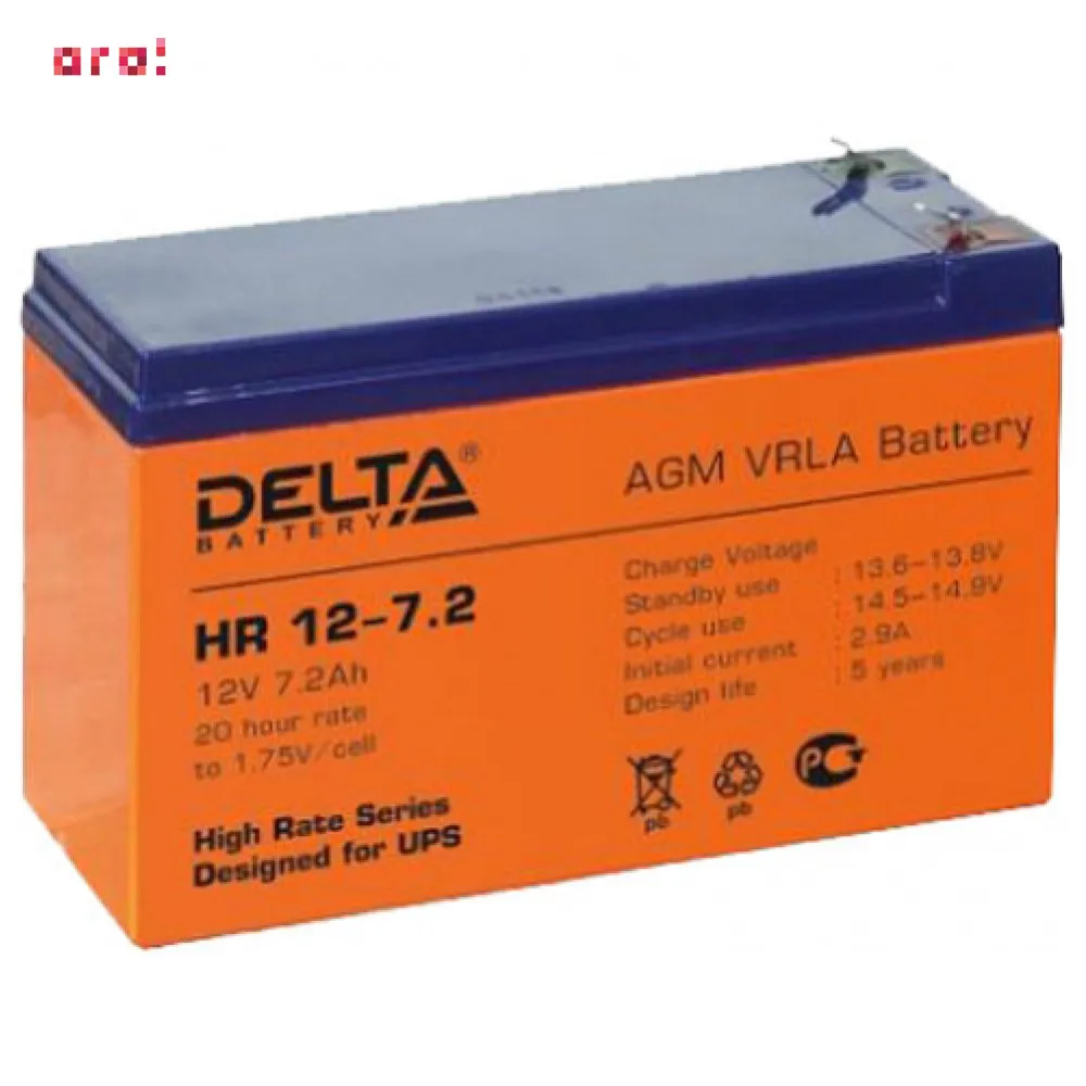 Аккумулятор 12v 9ah Delta Купить