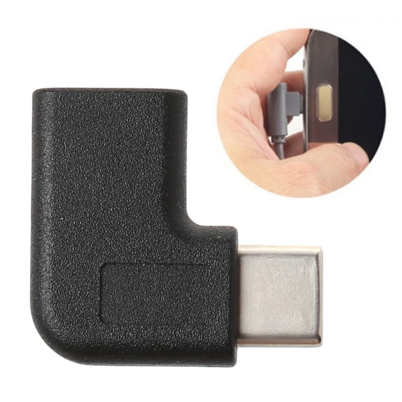 Прямоугольный разъем(под углом 90 градусов), USB 3,1 Тип C мужского и женского пола USB-C конвертер адаптер