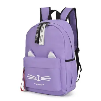 

New Kids Backpack Girls Boy Children Teenagers Student School Backpacks For Girl Cute Cat Ear Backpack Schoolbag Cartable Enfant