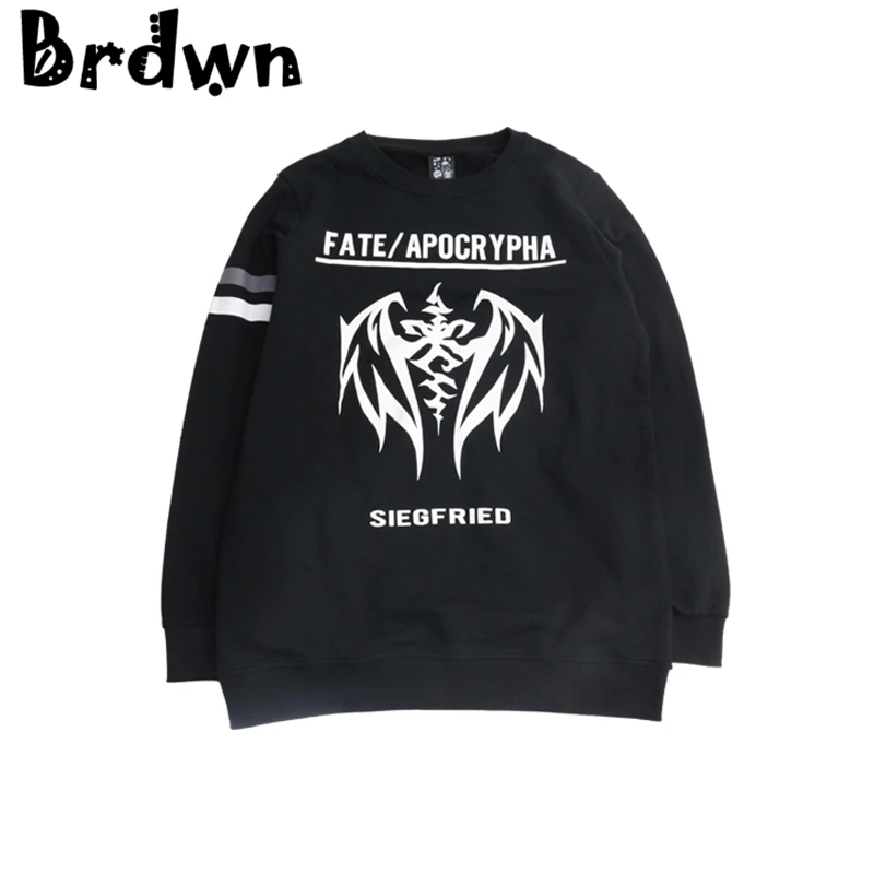 Brdwn Fate stay night Apocrypha heaves Feel Matou Sakura Siegfried Dargon slayer cosplay косплей футболка с длинными рукавами Топы