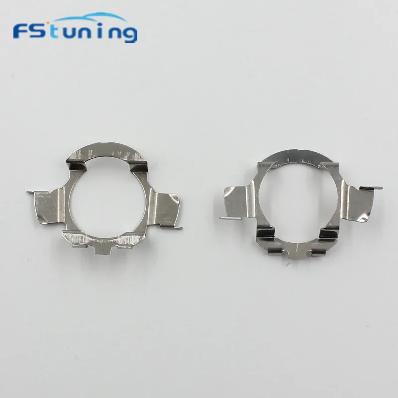 H7 led adapter holder socket base retainer clip08