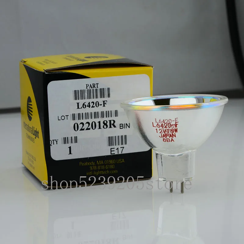 Галогенная лампа ILT 12V75W GX5.3 используемая для использования в режиме реального