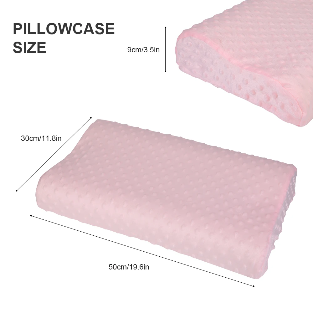 Cover3 50x30x9cm Подушка из пены с эффектом памяти в форме бабочки, кровать-подушка, расслабляющая, защита шеи, ортопедическая, медленный отскок, шейка для здоровья, 50x30 см - Цвет: Cover3 50x30x9cm