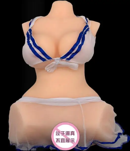 Сексуальный 22*16 см верх тела силикагель твердая кукла настоящий женский манекен человек моделирование перевернутый плесень мастурбатор товары для взрослых C778