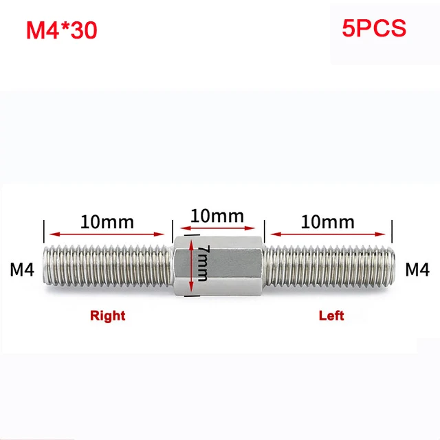M4x30mm -5pcs