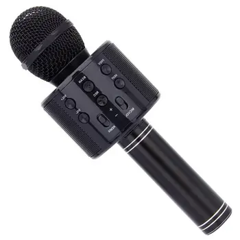 

Wireless Karaoke Microphone Micro 4 in 1 portable karaoke player 12 sound effects for home KTV / Party