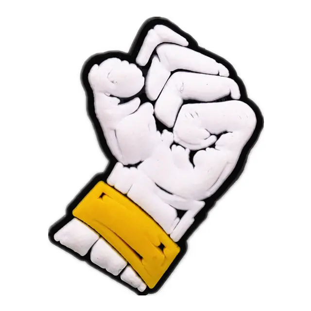 33 Kinds of Melanin Rights Protection Shoe Charms Accessories Black Life Prayer PVC Shoe Decoration for Croc jibz X-mas Gifts 4