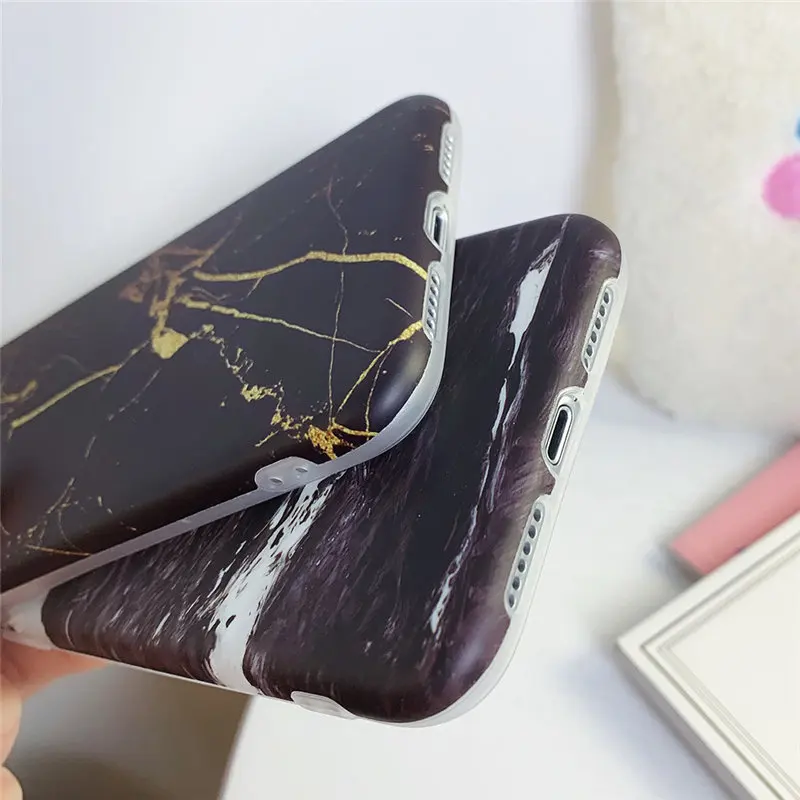 Lovebay Ретро мраморный чехол для телефона iPhone 7 11 Pro X XR XS Max 7 8 6 6s Plus художественная абстрактная Граффити Мягкая IMD Силиконовая задняя крышка