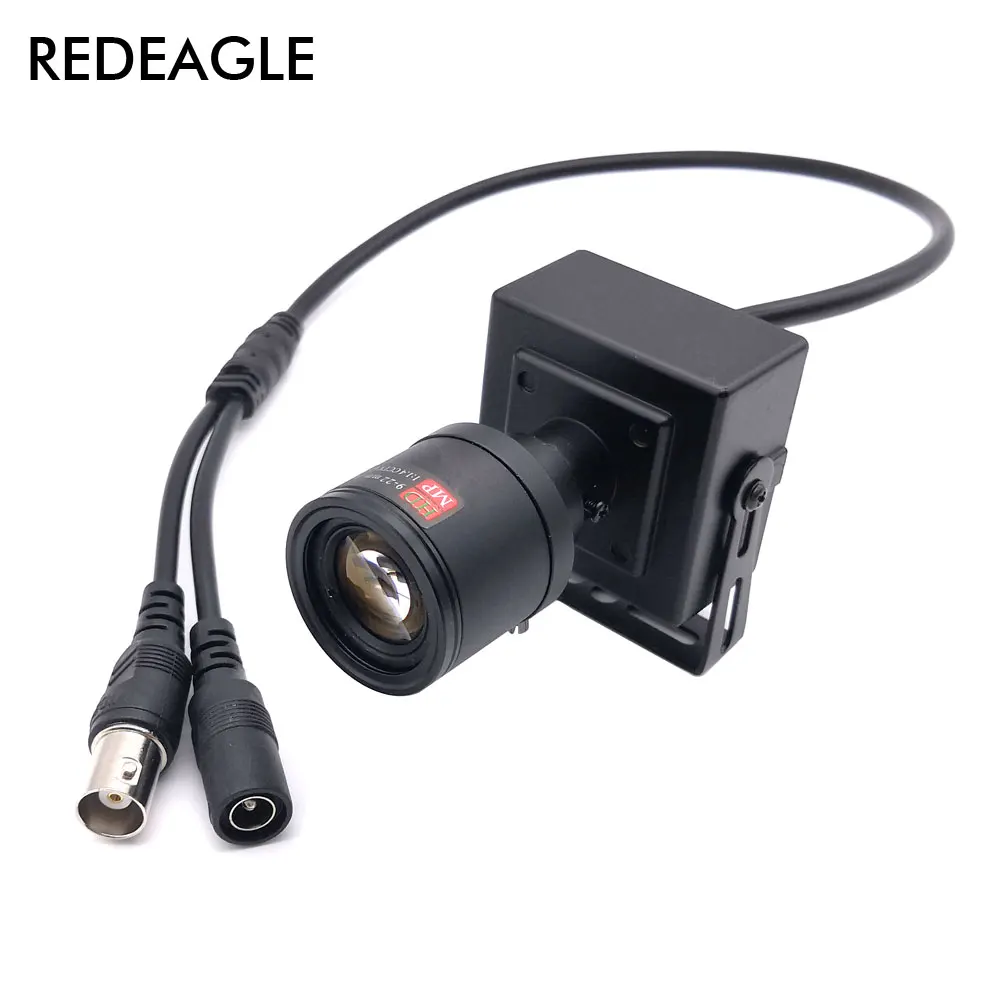REDEAGLE 2.8-12mm Varifocal Zoom Adjustable Metal Mini 1200TVL Analog Video CCTV Security Surveillance Camera Car Overtaking