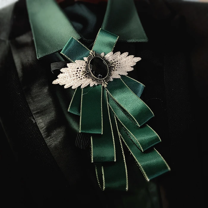 Handmade Bow Tie Британский женский мужской воротник рубашка украшение бархатная одежда галстук-платок галстук для свадебной вечеринки сплав Стразы галстук-бабочка - Цвет: Handmade Bow Tie