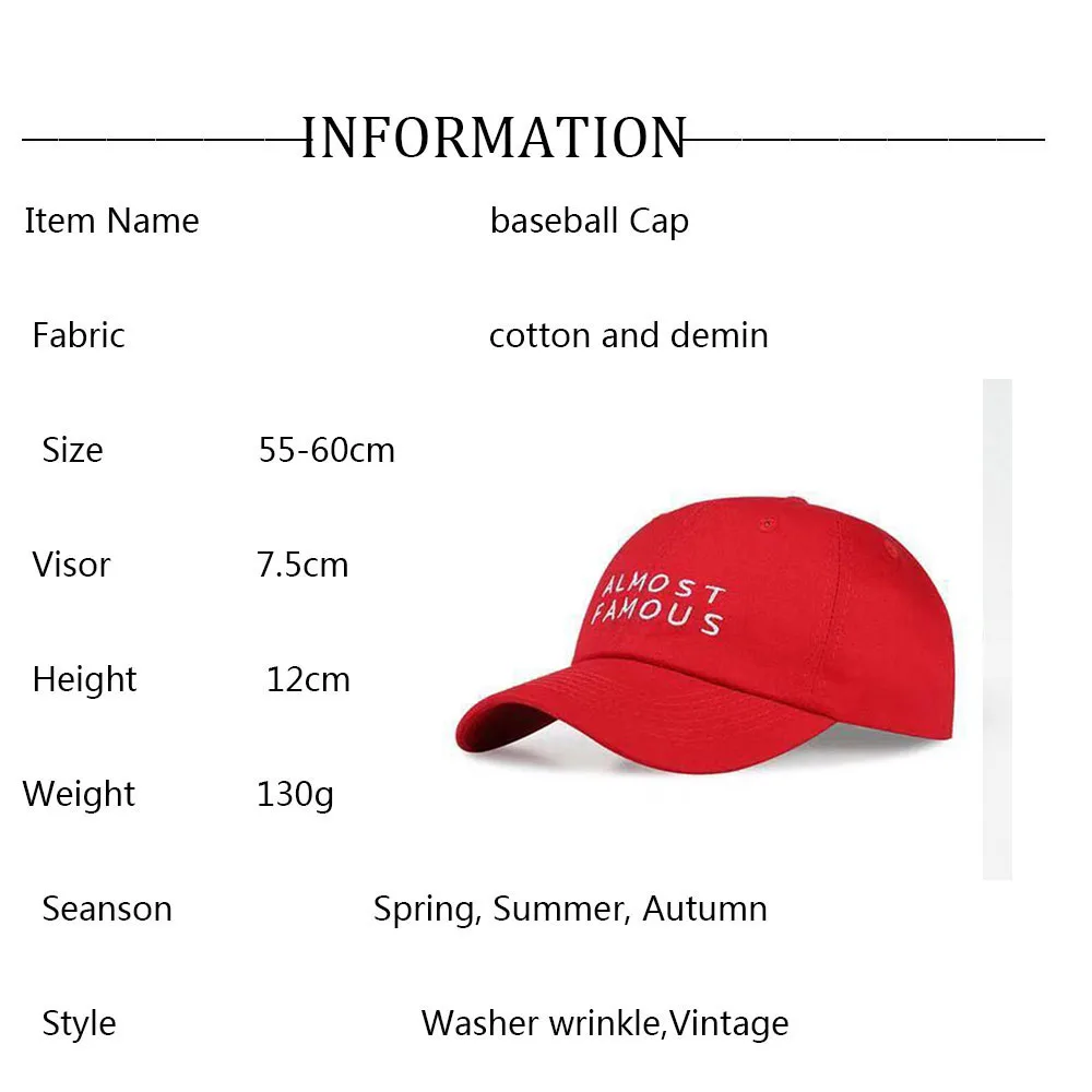 Новинка хлопковая бейсбольная кепка хип-хоп кепка Snapback Кепка для мужчин женщин папа шляпа Вышивка Повседневная Кепка Casquette