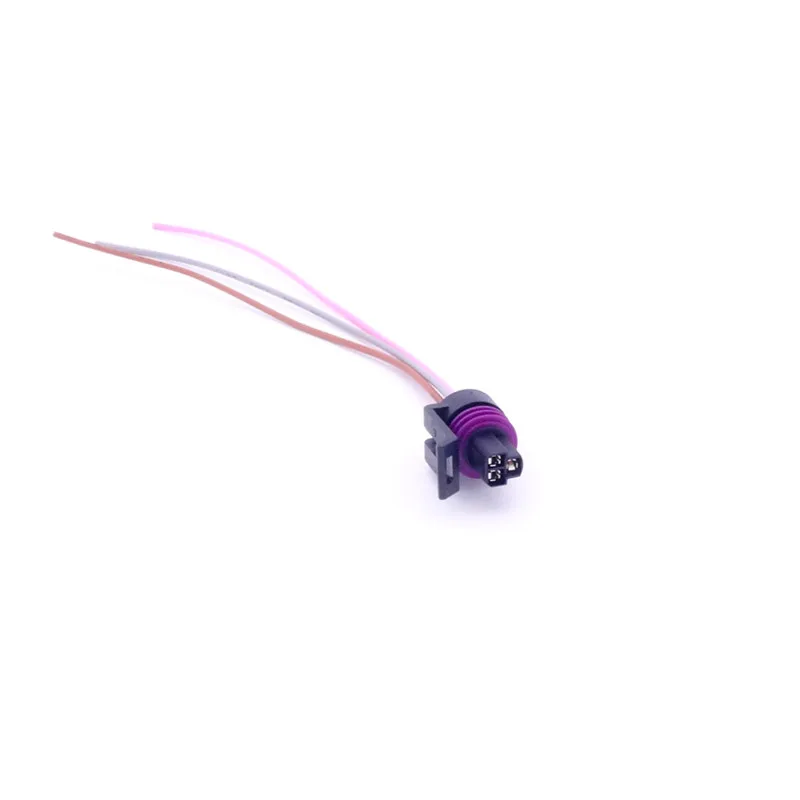 10pcs 3 Pin Universal Engine Oil Pressure Sensor Connector Plug Copper Wire Harness Socket for TianLong HOWO J6 Truck