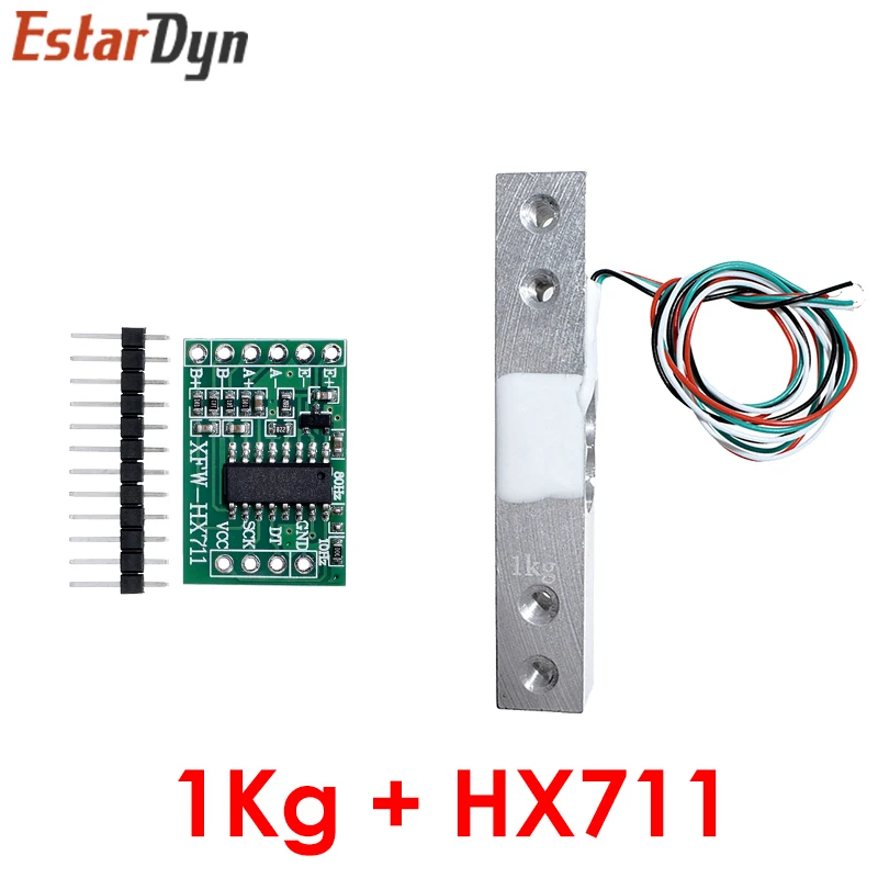 Enhanced Aluminum Alloy Weighing Pressure Sensor with HX711 AD Module for Precision Measurement