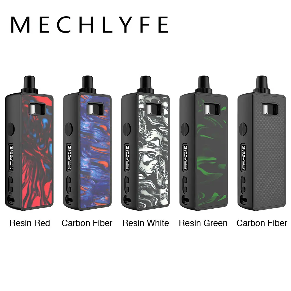 

New Original MECHLYFE Ratel 80W TC Rebuildable Pod Kit Power by 18650 Battery & 5-80W Adjustable Output Pod system