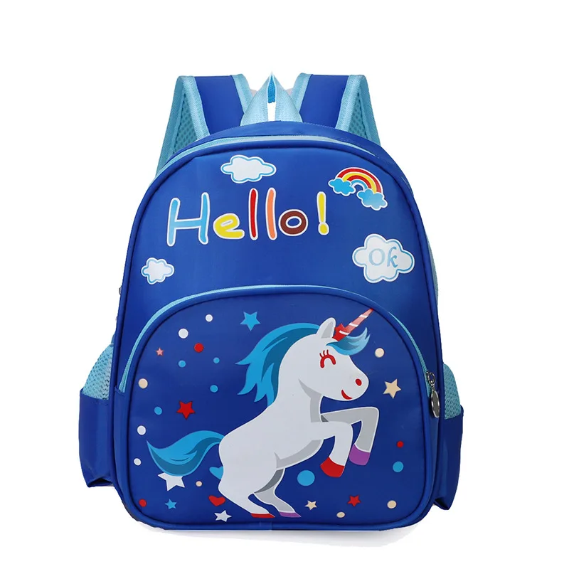 

Schoolbag for Elementary School Students Children Spine-Backpack BOY'S Girls Cartoon Kindergarten Backpack 1-3-4 Grade GIRL'S 2