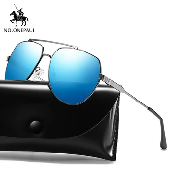 

NO.ONEPAUL Square Frame Sun Glasses Male Goggle UV400 Gafas De Sol Glasses Square Classic Polarized Sunglasses Men Women Driving