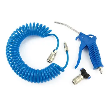 

Compressed air air gun blow gun hose spiral hose set Cleaning dust blower blower