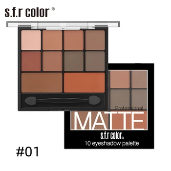 

Matte Eyeshadow Palette Lasting Waterproof Smoky Brown Pigment Eye Shadow Pallete Eye Makeup Cosmetics Makeup