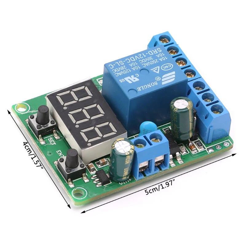 

DC Relay Module Control Board 12V Switch Load Voltage protective Detection Test