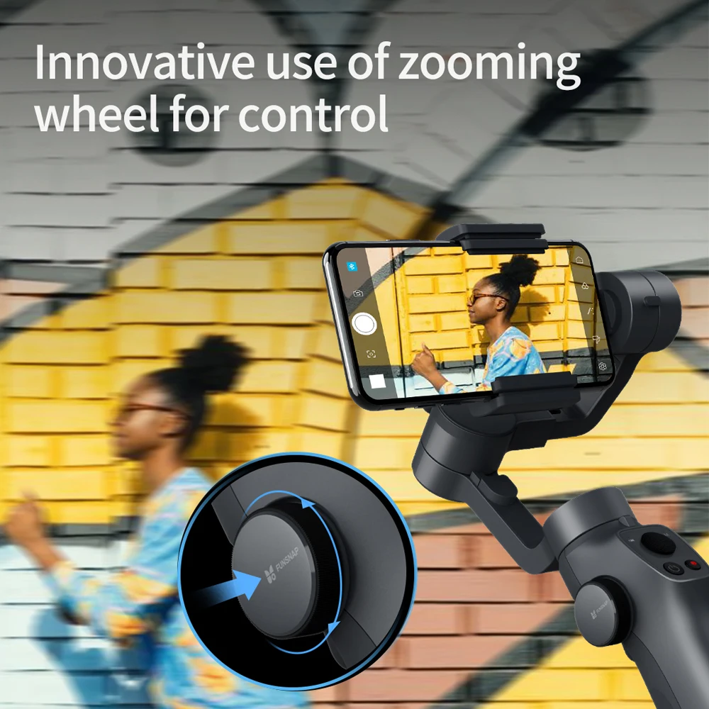  3 Axis Handheld Gimbal Stabilizer Smartphone mobile phone For iphone GoPro 7 6 5 sjcam EKEN Yi Acti