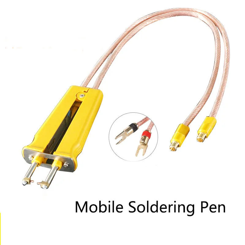 71B Spot Welding Pen Pulse  Spot Welding Pen Polymer Battery Connection Manual Welding 71B + 3 pairs of welding pins + grinder