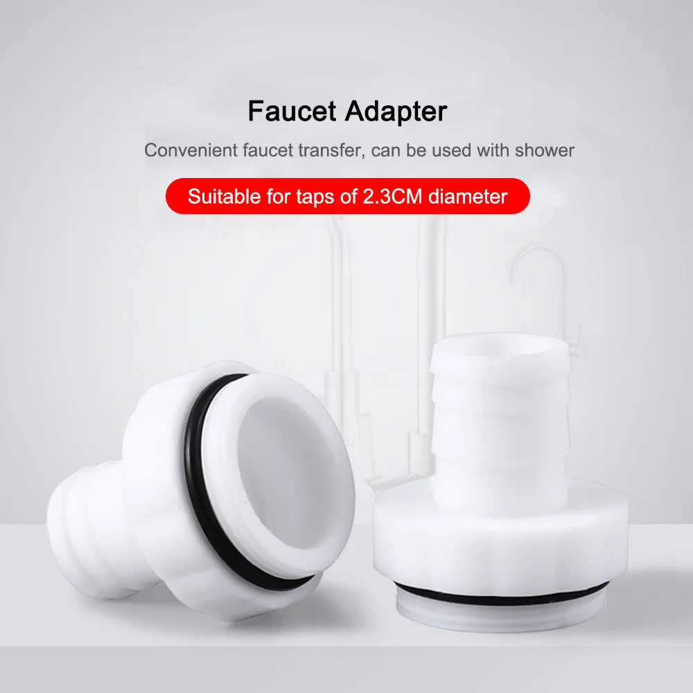 

Multifunctional plastic shower faucet splash head adapter universal universal kitchen basin multi-function adapter accessories